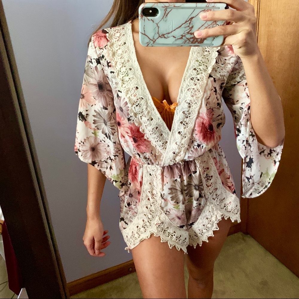 Floral Romper